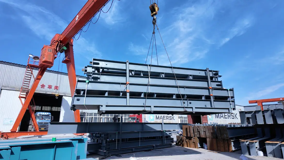 Fabricated H-section steel members